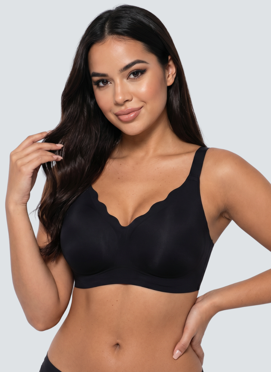 Seamless Scalloped Jelly Bra