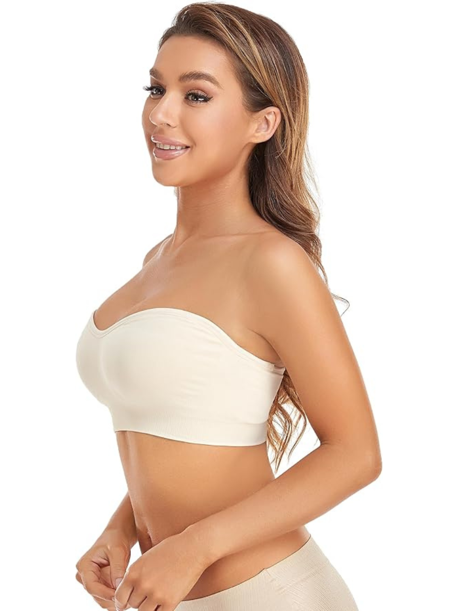 Non Slip Strapless Bra