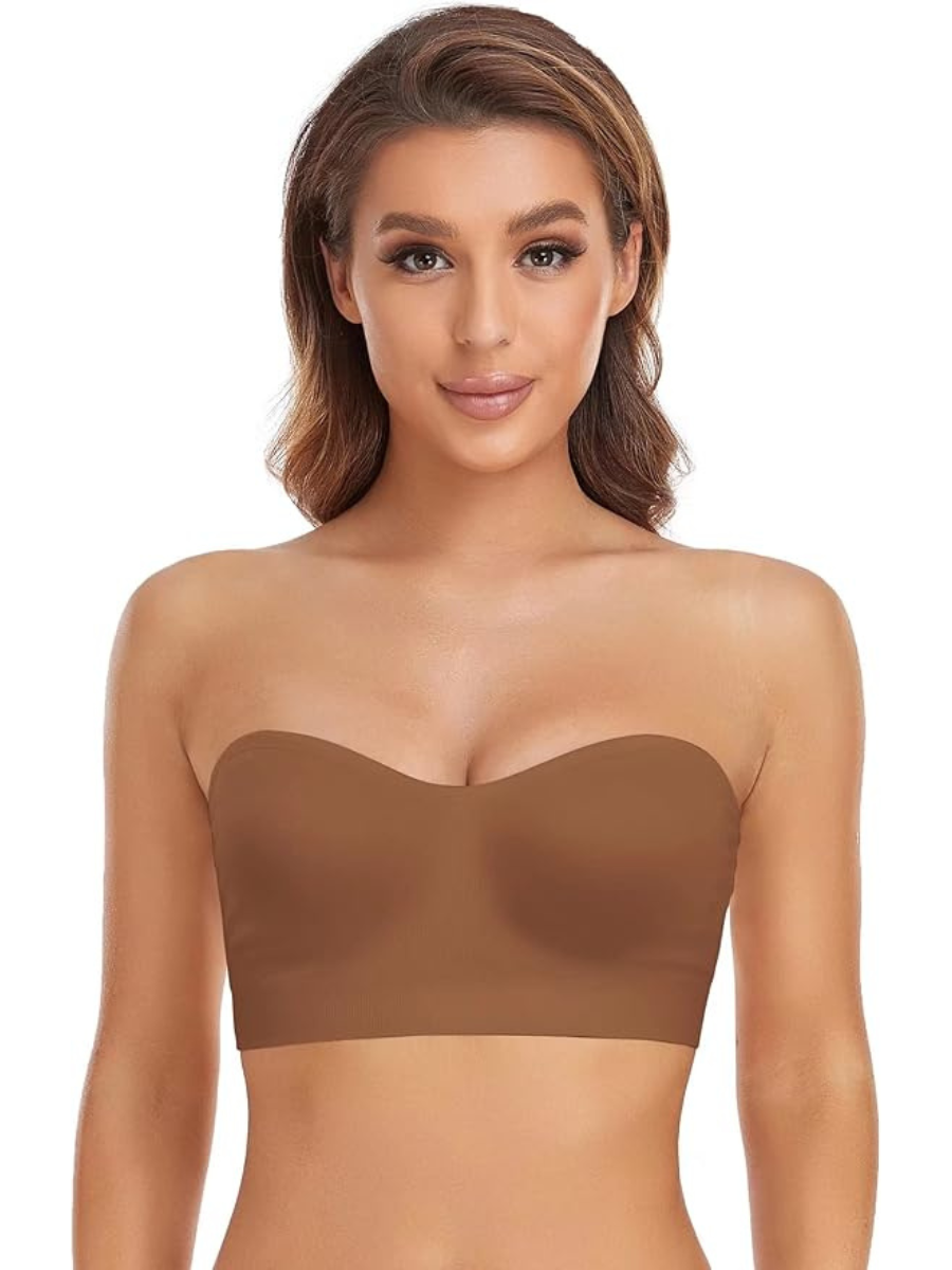 Non Slip Strapless Bra