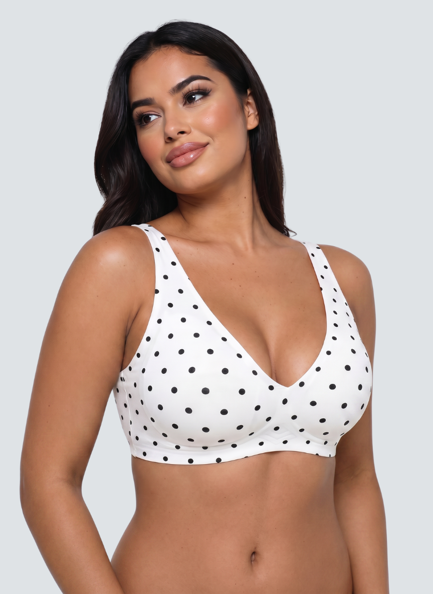Wireless Polka Dot Jelly Bra