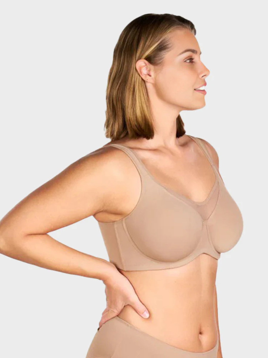 Cooling Unlined Minimizer Bra