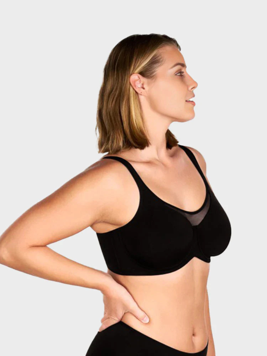 Cooling Unlined Minimizer Bra