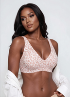 Wireless Leopard Jelly Bra