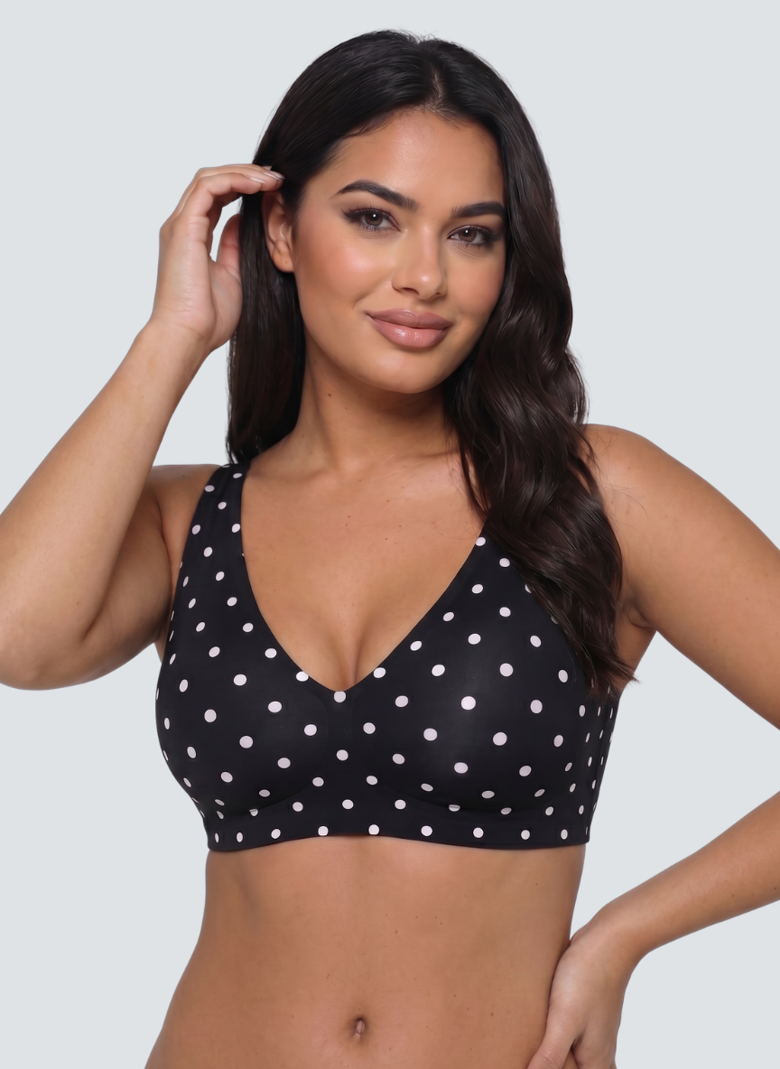 Wireless Polka Dot Jelly Bra