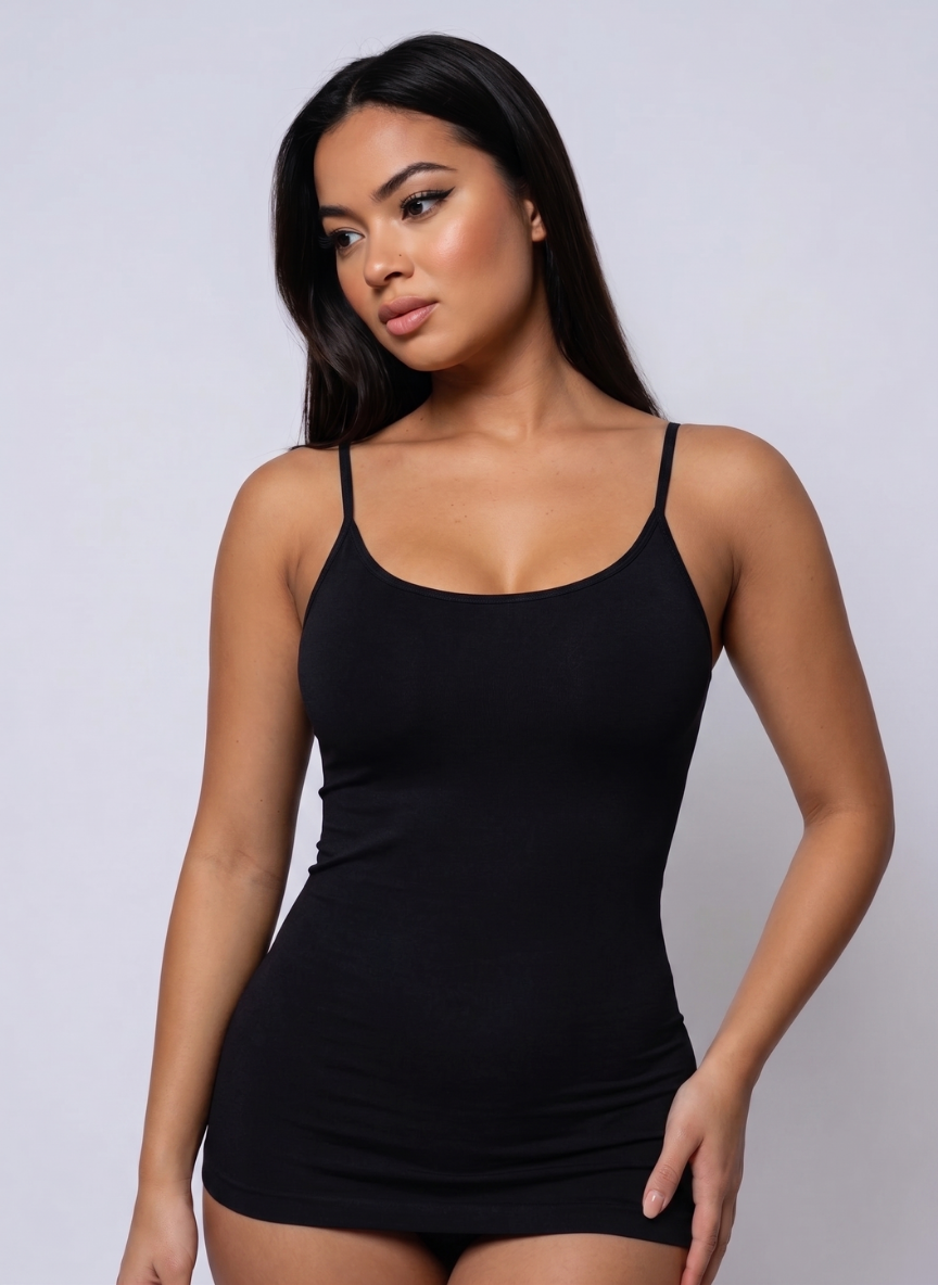 Sculpting Scoop Neck Cami