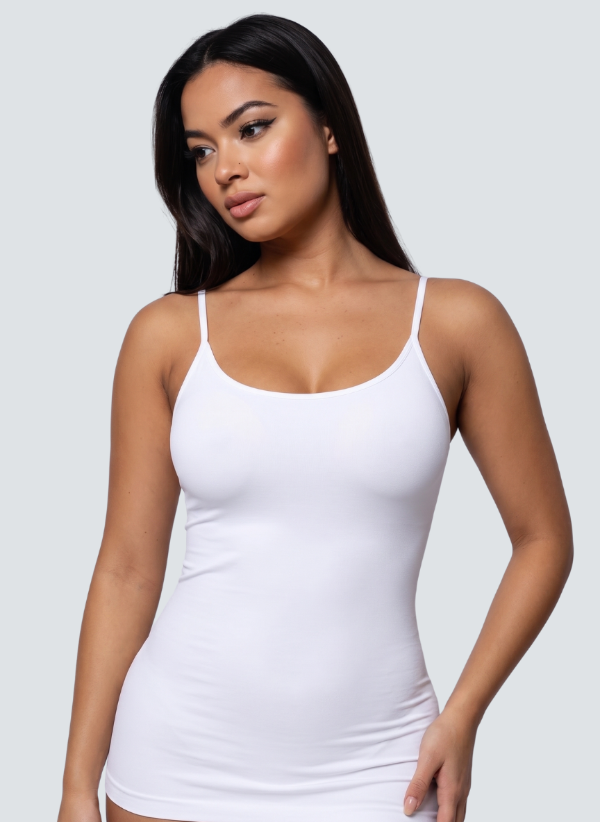 Sculpting Scoop Neck Cami